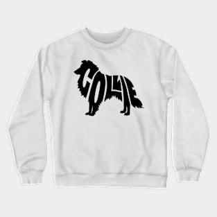 Collie black Crewneck Sweatshirt